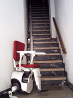 Silla sube escaleras flow instalada en Sueca