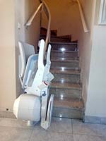 Silla subeescaleras Otto instalada en una casa unifamiliar en Valencia