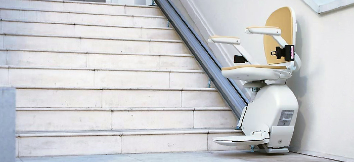 Silla salvaescaleras recta Acorn exterior